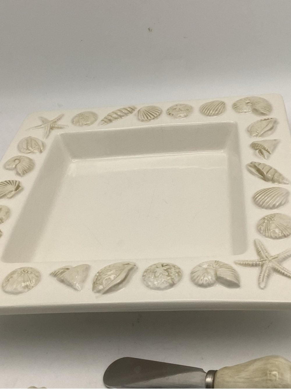 Lady Jayne Ltd. Seashell Embellished Square Serveware Set - Picture 9 of 14
